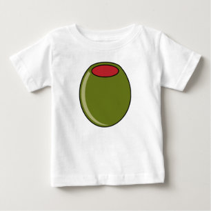 T-shirt Pour Bébé Olive verte