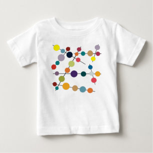 T-shirt Pour Bébé Olives modernes du milieu du siècle