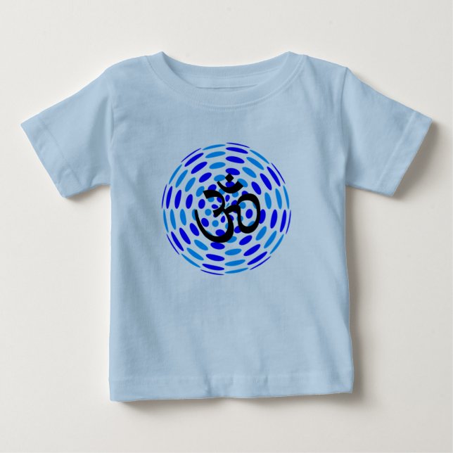 T-shirt Pour Bébé Om créatif - Vêtements pour bébés (Devant)