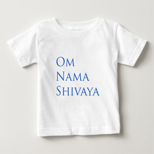 T-shirt Pour Bébé Om Nama Shivaya (Devant)