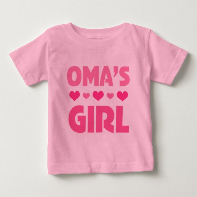 T-shirt Pour Bébé Oma's Girl baby bear girls Tutu Tee (Devant)