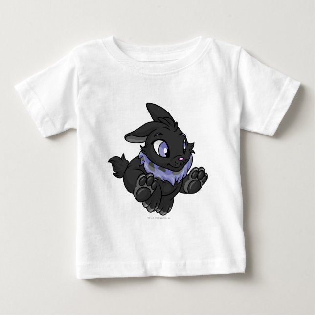 T-shirt Pour Bébé Ombre cybunny (Devant)