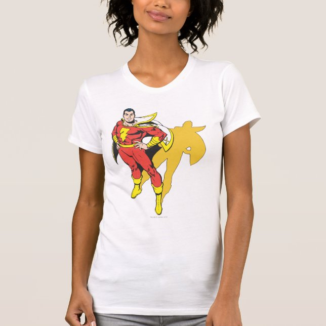 T-shirt Pour Bébé Ombre SHAZAM (Devant)