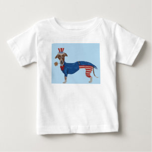 T-shirt Pour Bébé Oncle Sam Greyhound