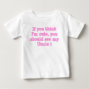 T-shirt Pour Bébé Oncle unique Toddler Tee