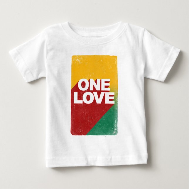 T-shirt Pour Bébé one love (Devant)