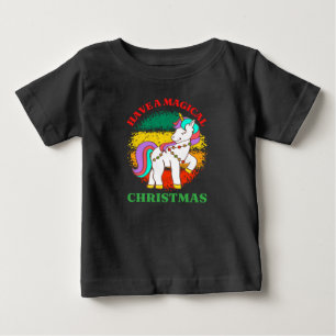 T-shirt Pour Bébé ont un noël magique