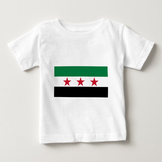 T-shirt Pour Bébé opposition syrienne (Devant)
