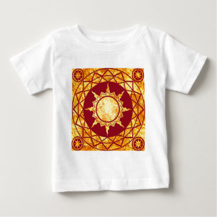 T-shirt Pour Bébé Or Atlantean sur le rouge