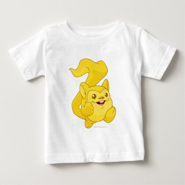 T-shirt Pour Bébé Or de Meerca (Devant)