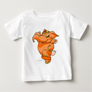 T-shirt Pour Bébé Orange d'Elephante