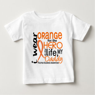 T-shirt Pour Bébé Orange pour la sclérose en plaques de millisecond