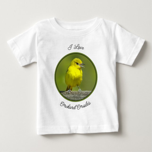 T-shirt Pour Bébé Orchard Oriole - Photo originale (Devant)