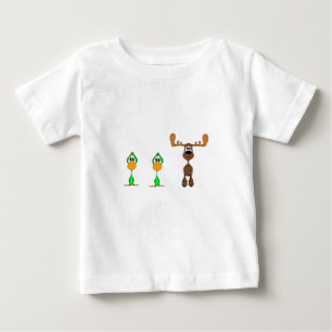 T-shirt Pour Bébé Orignaux de canard de canard