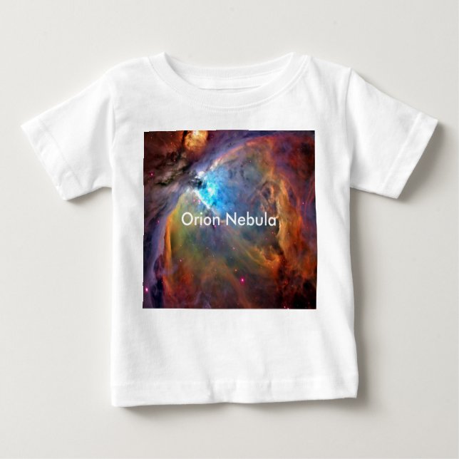 T-shirt Pour Bébé Orion Nebula Space Galaxy (Devant)