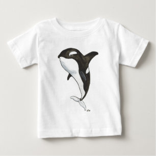 T-shirt Pour Bébé Orque