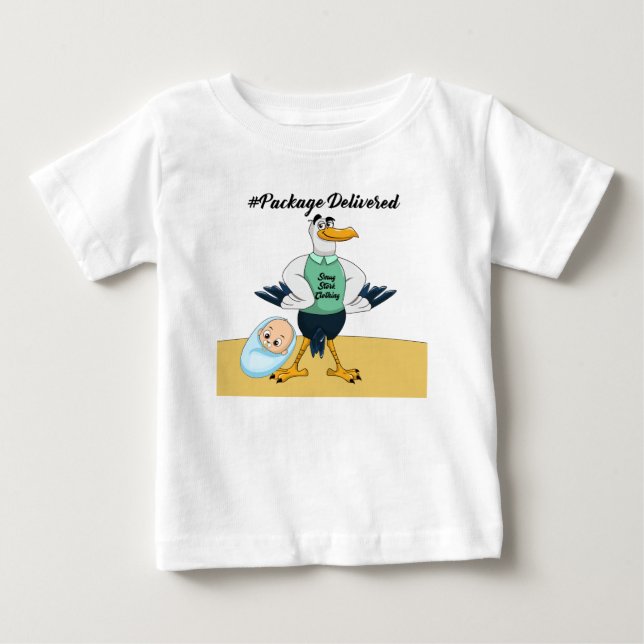 T-shirt Pour Bébé orque (Devant)