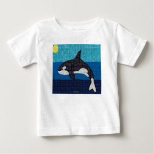 T-shirt Pour Bébé Orque (blanc) - T-Shirt bébé