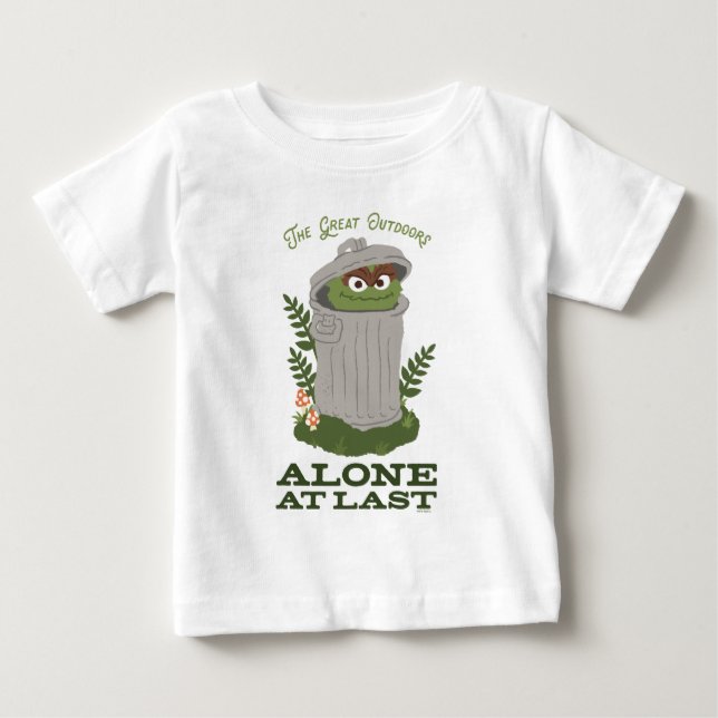 T-shirt Pour Bébé Oscar The Grouch | Les Grands Espaces (Devant)
