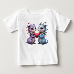 T-shirt Pour Bébé Où deux âmes choisissent pour toujours