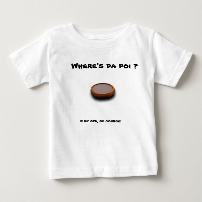 T-shirt Pour Bébé Où est da poi ? (bébé) (Devant)