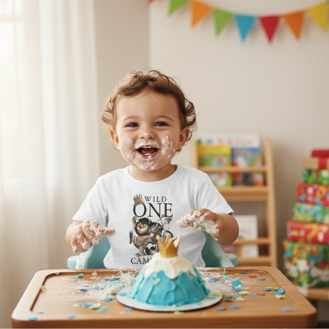 T-shirt Pour Bébé Où Les Choses Sauvages Caractères | Un sauvage (Créateur téléchargé)