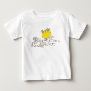 T-shirt Pour Bébé Où sont les choses sauvages   Couronne