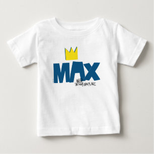 T-shirt Pour Bébé Où sont les choses sauvages   Max et Couronne