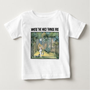 T-shirt Pour Bébé Où Sont Les Choses Sauvages   Scène 4