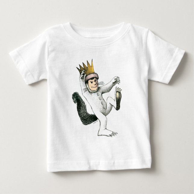 T-shirt Pour Bébé Où sont les monstres | Max (Devant)