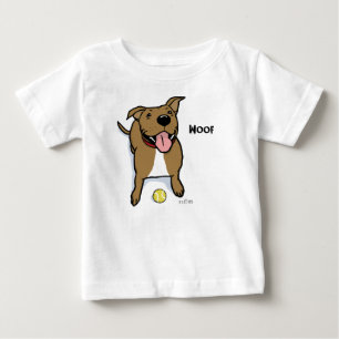T-shirt Pour Bébé Ouaf Chien