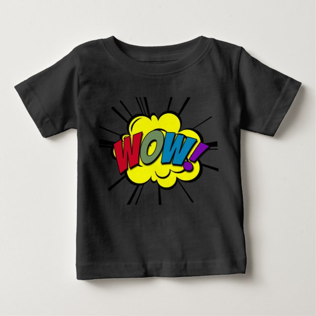 T-SHIRT POUR BÉBÉ OUAH ! (Devant)