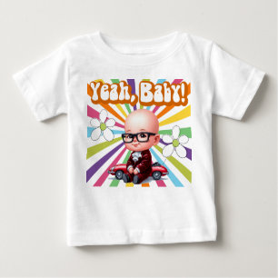 T-shirt Pour Bébé Ouais Baby Retro