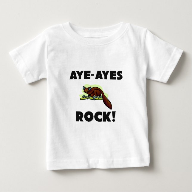 T-shirt Pour Bébé Oui-Ayes roche (Devant)