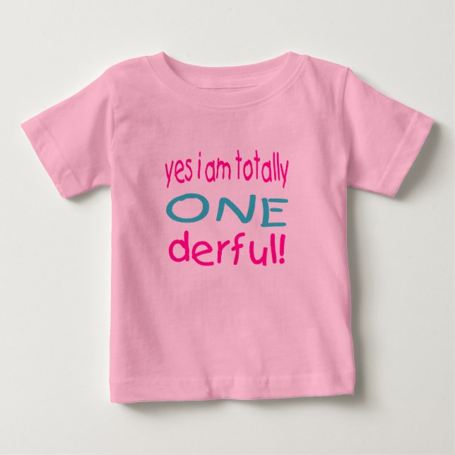 T-shirt Pour Bébé Oui Je Suis Totalement Un Dur (fille) (Devant)