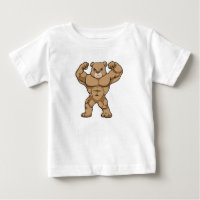 Ours comme Bodybuilder avec de grands Muscles