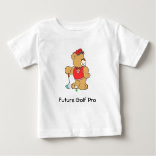 T-shirt Pour Bébé Ours de nounours de professionnel de golf