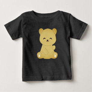 T-shirt Pour Bébé Ours en peluche mignon
