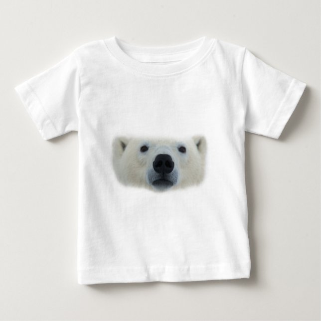 T-shirt Pour Bébé Ours polaire (Devant)