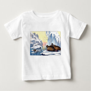 T-shirt Pour Bébé Ours Polaires, Walrus Et Phoques