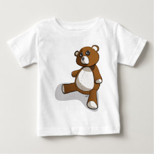 T-shirt Pour Bébé Ours semblable au liège