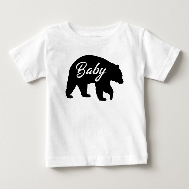 T-shirt Pour Bébé ourson (Devant)