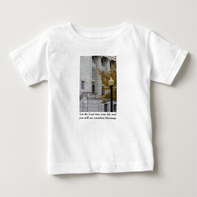 T-shirt Pour Bébé Ouvrir la fenêtre (Devant)