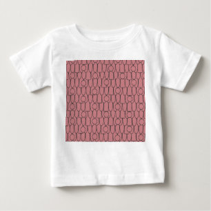 T-shirt Pour Bébé Ovales et Rectangles et Cercles, Oh Mon Dieu !