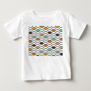 T-shirt Pour Bébé Ovals des années 1970