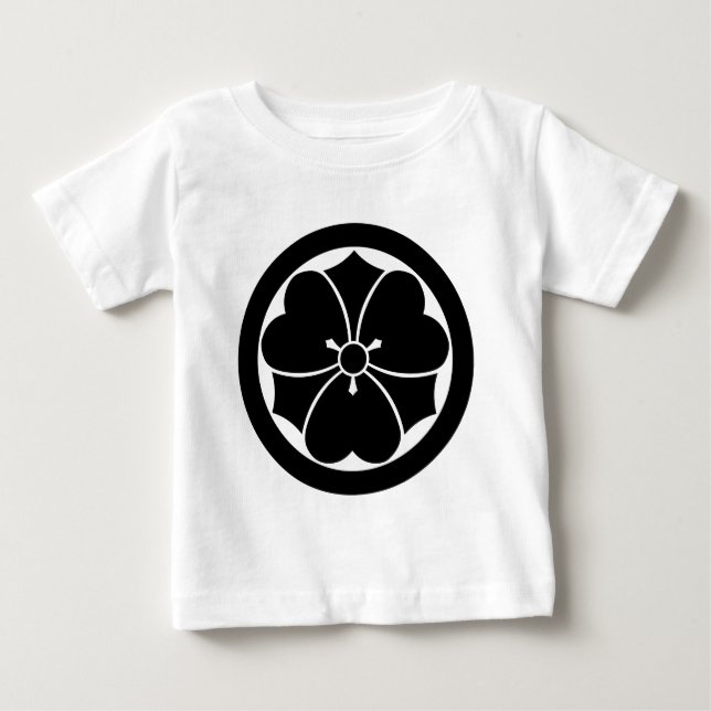 T-shirt Pour Bébé Oxalis avec épées en cercle (Devant)