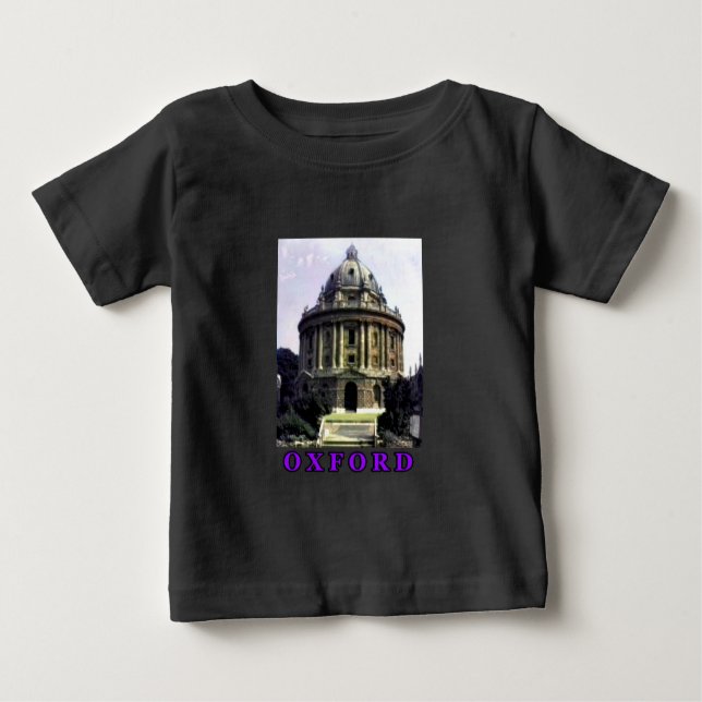 T-shirt Pour Bébé Oxford 1986 snapshot 198 Purple Le MUSÉE Zazzle (Devant)