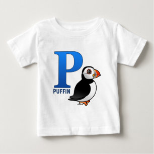 T-shirt Pour Bébé P est pour le macareux