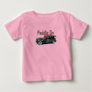 T-shirt Pour Bébé Paddle On Classic CarDesign - Baby Fine Jersey T-S