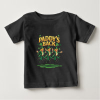 Paddy's Back Funny Trump St Patrick Day Leopard